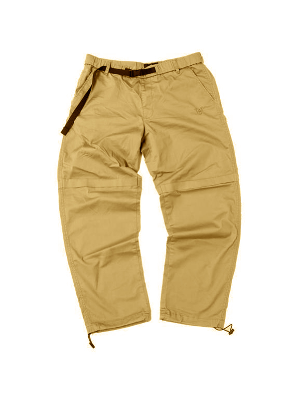 Pantalones de pierna ancha con cordón elástico y empalme de color liso para hombre-1