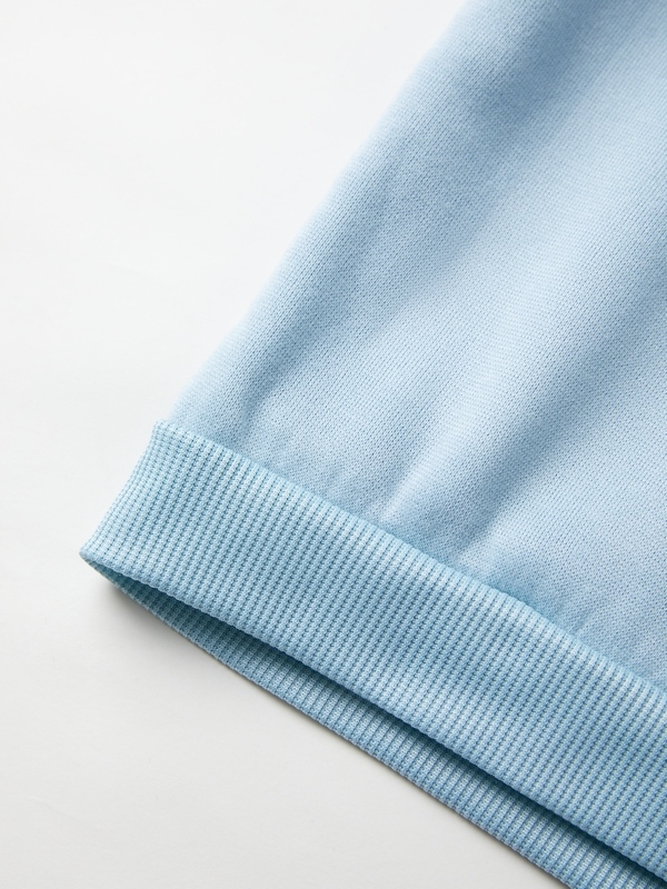 Sudadera con cuello redondo y estampado de letras vintage para hombre-5